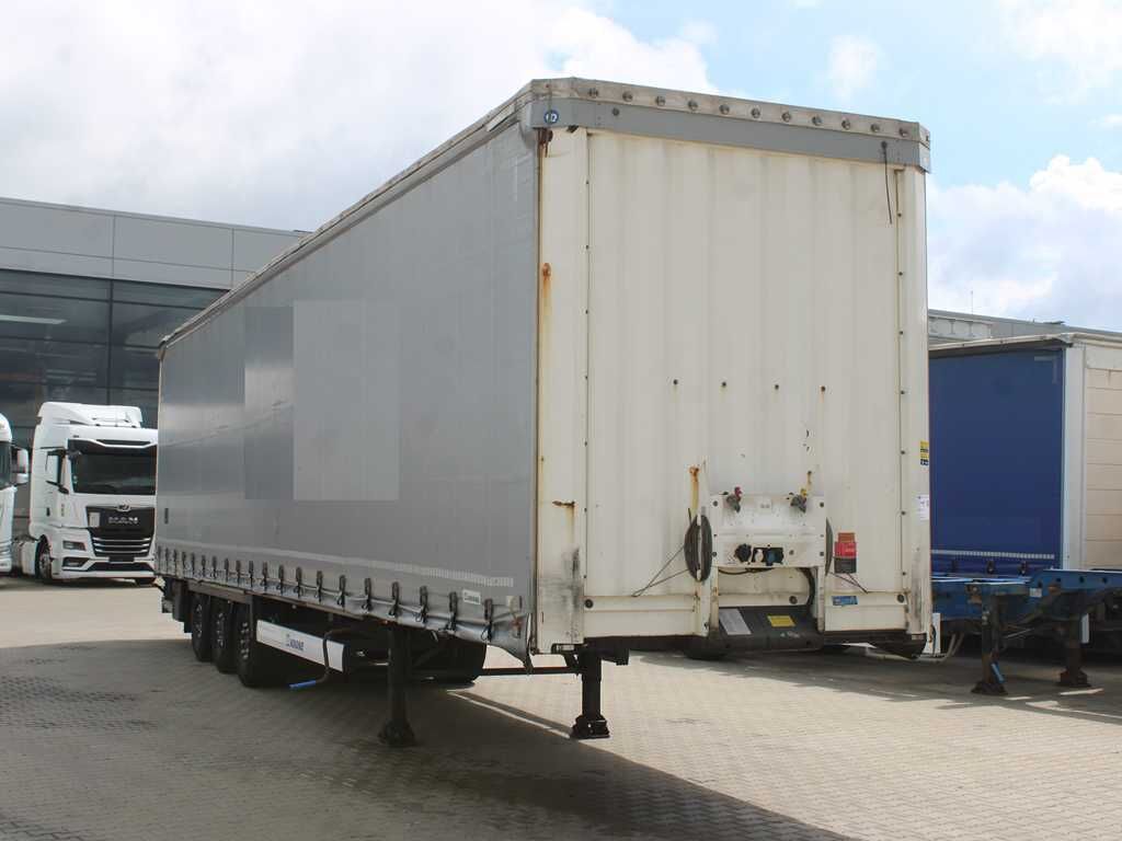 Krone SD, LOWDECK, LIFTING AXLE, MULTILOCK, LIFTING ROOF - Брезентово полуремарке: снимка 3 Krone SD, LOWDECK, LIFTING AXLE, MULTILOCK, LIFTING ROOF - Брезентово полуремарке: снимка 3