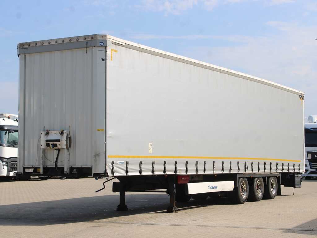 Krone SD, LOWDECK, LIFTING AXLE, MULTILOCK, SAF, LIFTING ROOF - Брезентово полуремарке: снимка 1 Krone SD, LOWDECK, LIFTING AXLE, MULTILOCK, SAF, LIFTING ROOF - Брезентово полуремарке: снимка 1