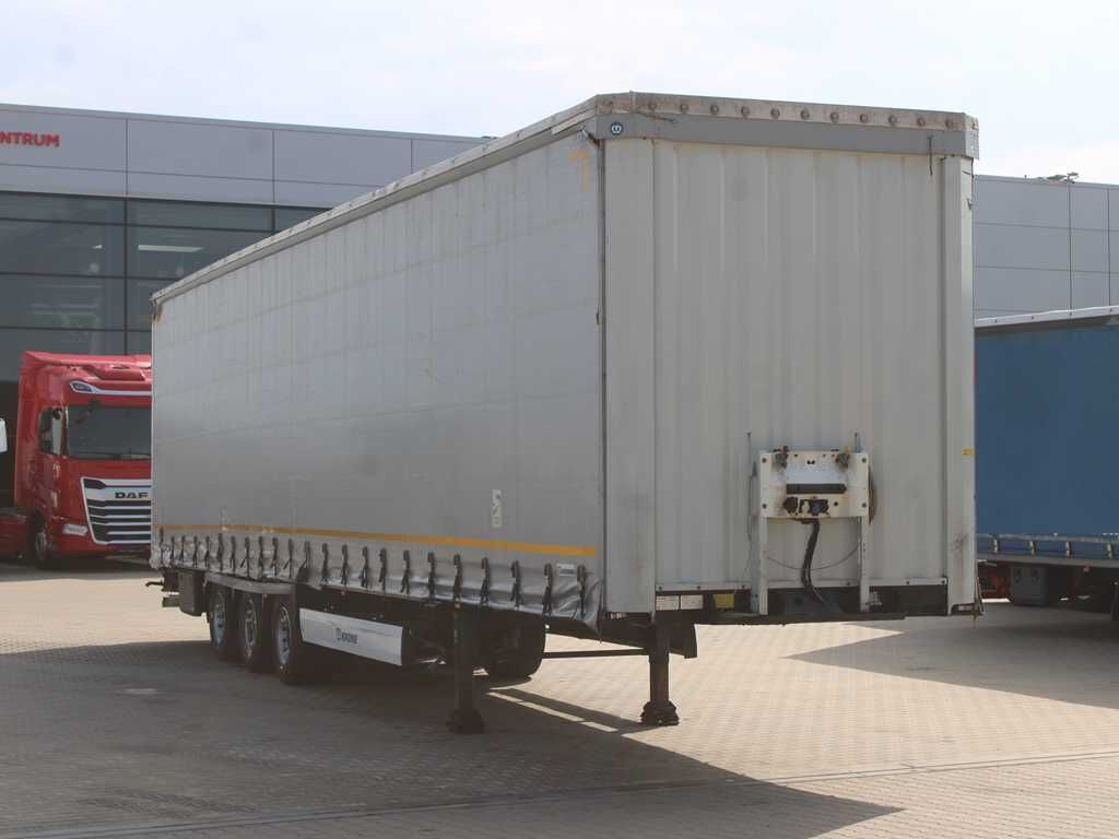 Krone SD, LOWDECK, LIFTING AXLE, MULTILOCK, SAF, LIFTING ROOF - Брезентово полуремарке: снимка 3 Krone SD, LOWDECK, LIFTING AXLE, MULTILOCK, SAF, LIFTING ROOF - Брезентово полуремарке: снимка 3