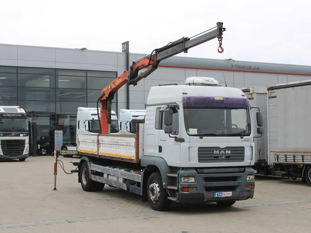 MAN TGA 18.430, EURO 4, RETARDER, INDEPENDENT AIR CONDITIONING, PALFINGER PK10500A - Бордови камион, Камион с кран: снимка 3 MAN TGA 18.430, EURO 4, RETARDER, INDEPENDENT AIR CONDITIONING, PALFINGER PK10500A - Бордови камион, Камион с кран: снимка 3