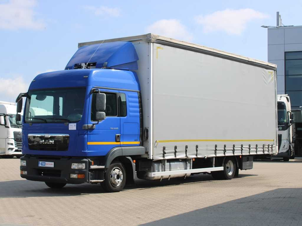 MAN TGL 8.220, EURO 5 - Камион с брезент: снимка 1 MAN TGL 8.220, EURO 5 - Камион с брезент: снимка 1