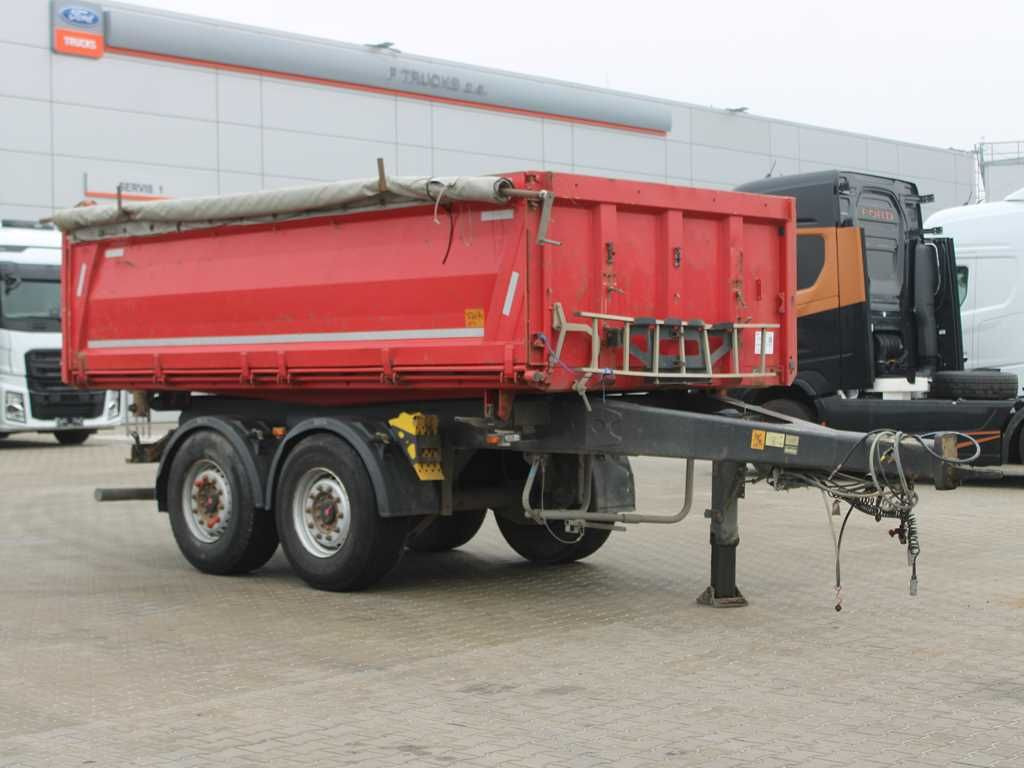 Meiller MZDA 18/22 B, AXLES SAF, 13m³, THREESIDED - Самосвал ремарке: снимка 2 Meiller MZDA 18/22 B, AXLES SAF, 13m³, THREESIDED - Самосвал ремарке: снимка 2