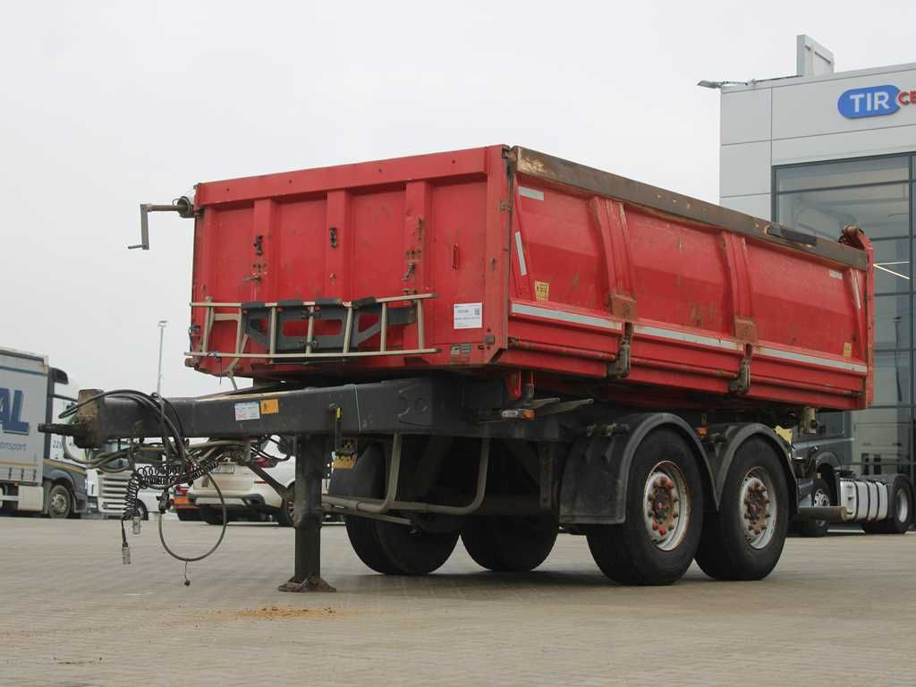 Meiller MZDA 18/22 B, AXLES SAF, 13m³, THREESIDED - Самосвал ремарке: снимка 1 Meiller MZDA 18/22 B, AXLES SAF, 13m³, THREESIDED - Самосвал ремарке: снимка 1