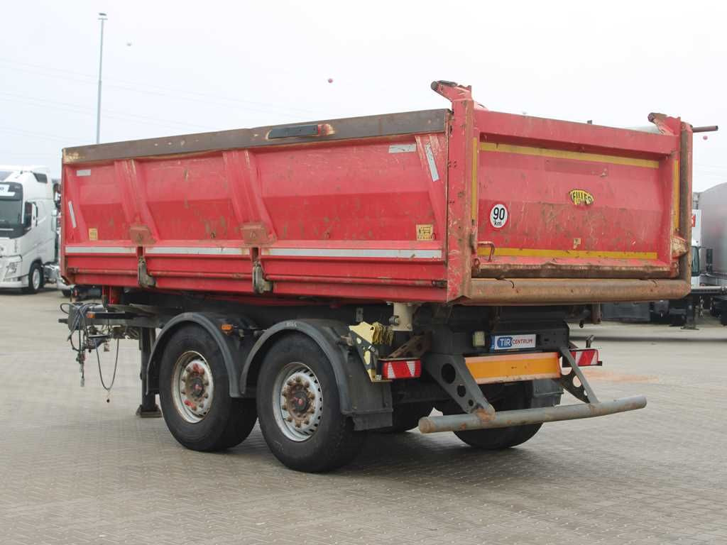 Meiller MZDA 18/22 B, AXLES SAF, 13m³, THREESIDED - Самосвал ремарке: снимка 4 Meiller MZDA 18/22 B, AXLES SAF, 13m³, THREESIDED - Самосвал ремарке: снимка 4