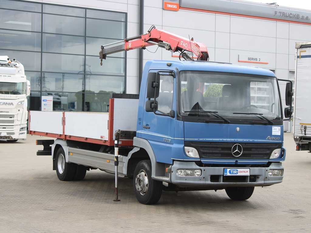 Mercedes-Benz ATEGO 1018, EURO 3, CRANE FASSI F40A.21 - Камион с кран: снимка 2 Mercedes-Benz ATEGO 1018, EURO 3, CRANE FASSI F40A.21 - Камион с кран: снимка 2