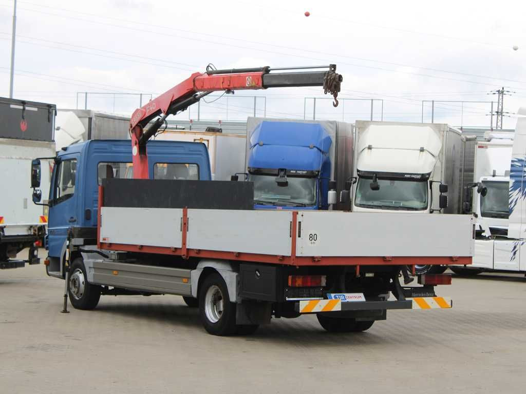 Mercedes-Benz ATEGO 1018, EURO 3, CRANE FASSI F40A.21 - Бордови камион, Камион с кран: снимка 4 Mercedes-Benz ATEGO 1018, EURO 3, CRANE FASSI F40A.21 - Бордови камион, Камион с кран: снимка 4
