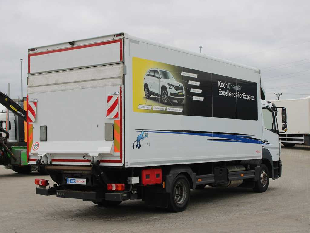 Mercedes-Benz ATEGO 1021, EURO 6, HYDRAULIC FRONT - Камион фургон: снимка 4 Mercedes-Benz ATEGO 1021, EURO 6, HYDRAULIC FRONT - Камион фургон: снимка 4