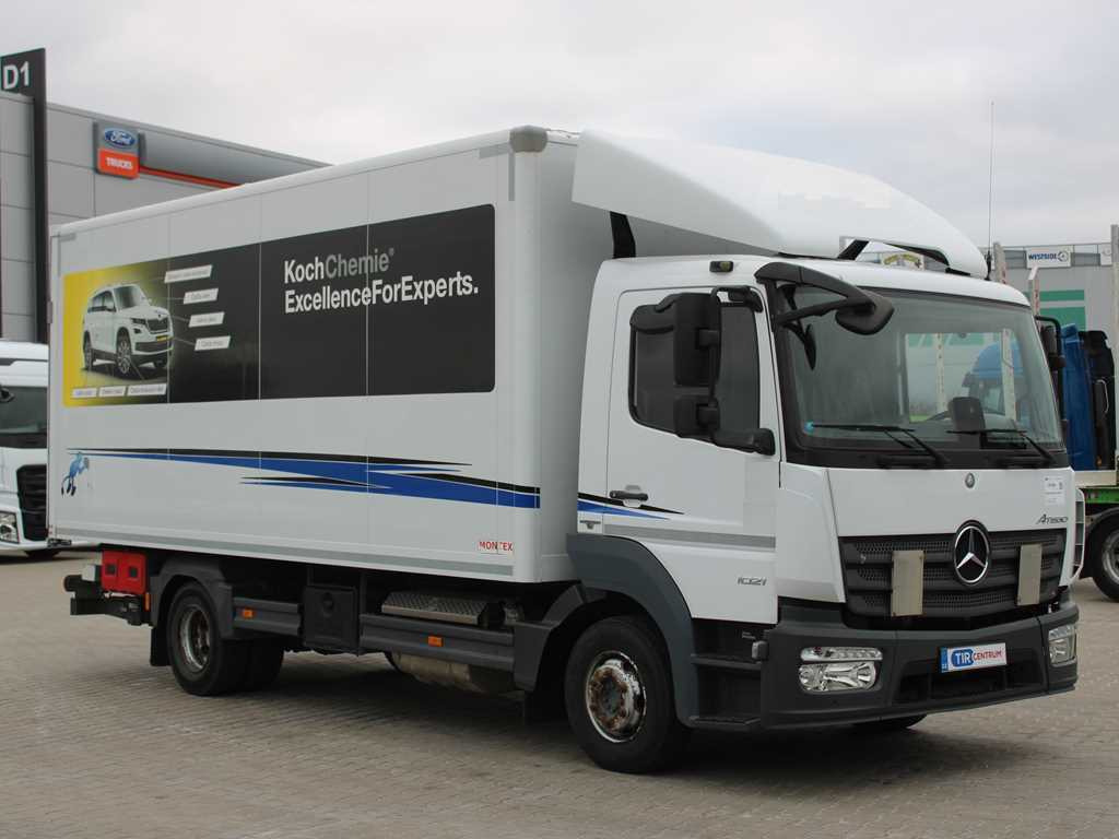 Mercedes-Benz ATEGO 1021, EURO 6, HYDRAULIC FRONT - Камион фургон: снимка 3 Mercedes-Benz ATEGO 1021, EURO 6, HYDRAULIC FRONT - Камион фургон: снимка 3