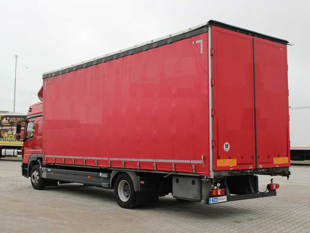 Mercedes-Benz ATEGO 1223, EURO 6, NAVIGATION, TIRES 80% - Камион с брезент: снимка 4 Mercedes-Benz ATEGO 1223, EURO 6, NAVIGATION, TIRES 80% - Камион с брезент: снимка 4