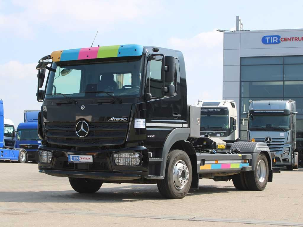 Mercedes-Benz ATEGO 1224, EURO 6, HOOK CONTAINER - Мултилифт с кука камион: снимка 1 Mercedes-Benz ATEGO 1224, EURO 6, HOOK CONTAINER - Мултилифт с кука камион: снимка 1