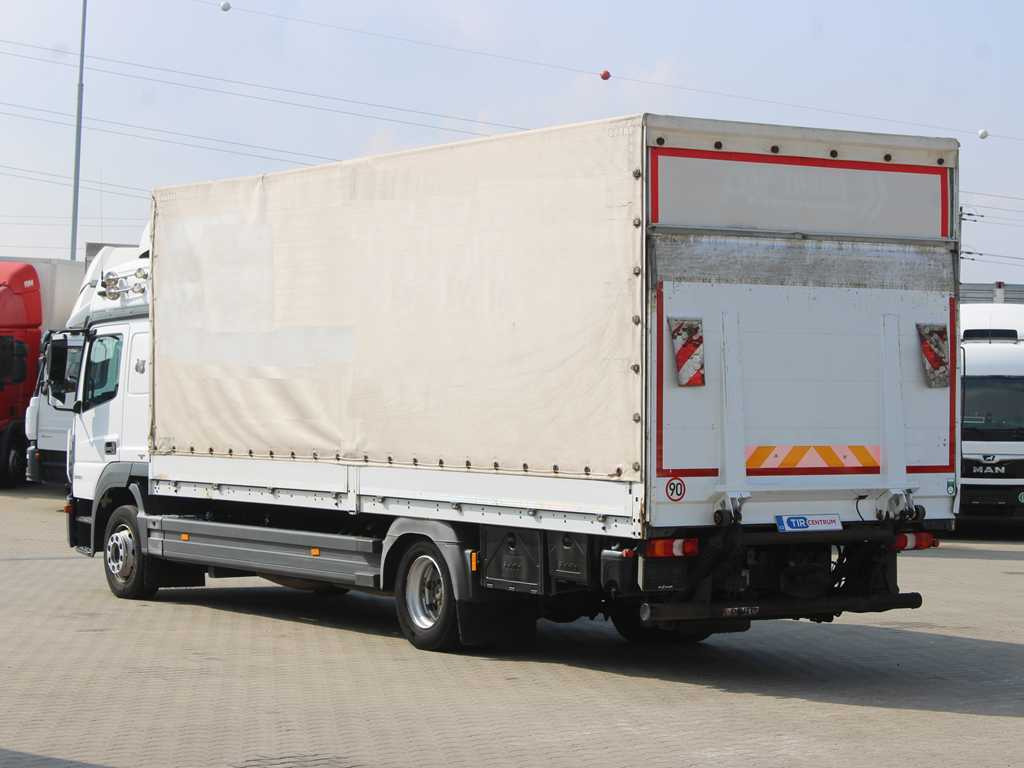 Mercedes-Benz ATEGO 1230, EURO 6, HYDRAULIC FRONT, SIDES - Камион с брезент: снимка 5 Mercedes-Benz ATEGO 1230, EURO 6, HYDRAULIC FRONT, SIDES - Камион с брезент: снимка 5