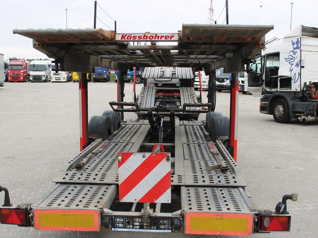 Автовоз камион Mercedes-Benz Actros 1844, EURO 5EEV, RETARDER + KÄSSBOHRER METAGO (2006): снимка 6