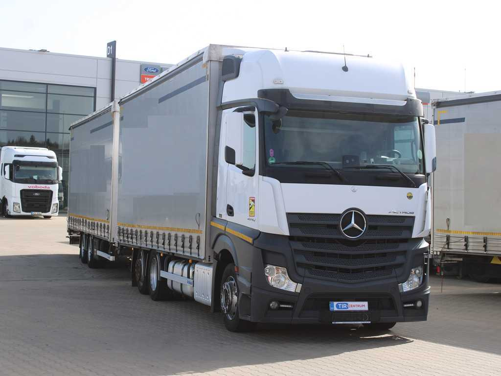 Mercedes-Benz Actros 2542, 6X2, EURO 6, AIR SUSPENSION + PANAV TV018H - Камион с брезент: снимка 3 Mercedes-Benz Actros 2542, 6X2, EURO 6, AIR SUSPENSION + PANAV TV018H - Камион с брезент: снимка 3