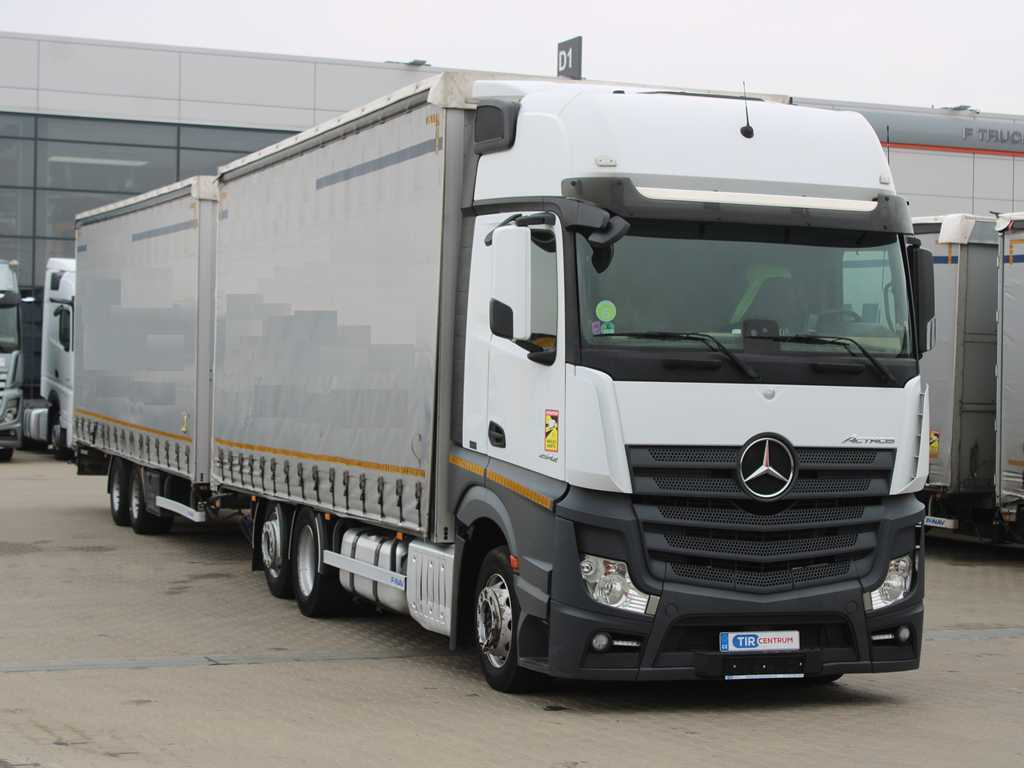 Mercedes-Benz Actros 2542, 6X2, EURO 6, AIR SUSPENSION + PANAV TV018M - Камион с брезент: снимка 3 Mercedes-Benz Actros 2542, 6X2, EURO 6, AIR SUSPENSION + PANAV TV018M - Камион с брезент: снимка 3