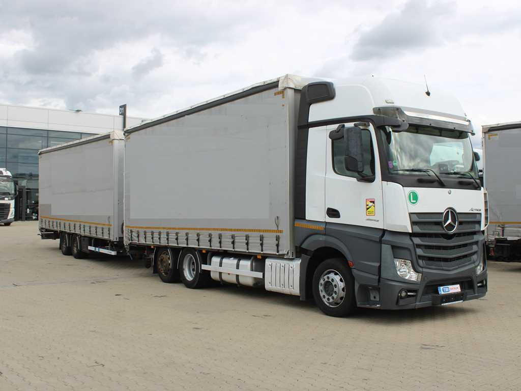 Mercedes-Benz Actros 2542, 6X2, LIFTING AXLE + PANAV TVK18M - Камион с брезент: снимка 3 Mercedes-Benz Actros 2542, 6X2, LIFTING AXLE + PANAV TVK18M - Камион с брезент: снимка 3