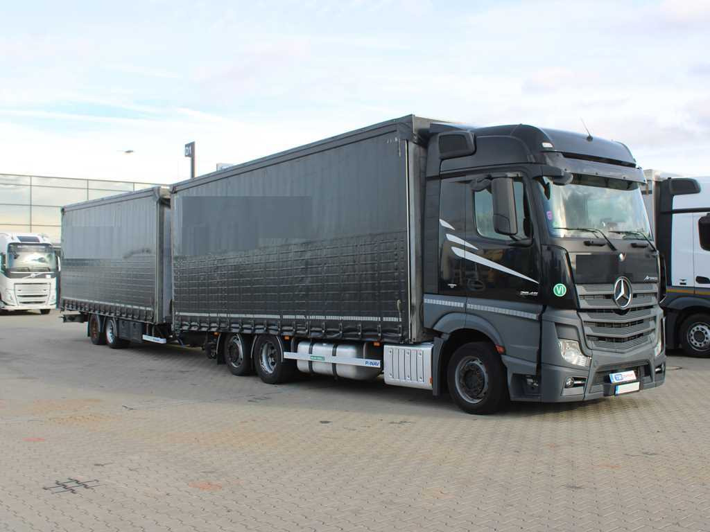 Mercedes-Benz Actros 2545, 6X2, EURO 6, AIR SUSPENSION + PANAV - Камион с брезент: снимка 3 Mercedes-Benz Actros 2545, 6X2, EURO 6, AIR SUSPENSION + PANAV - Камион с брезент: снимка 3