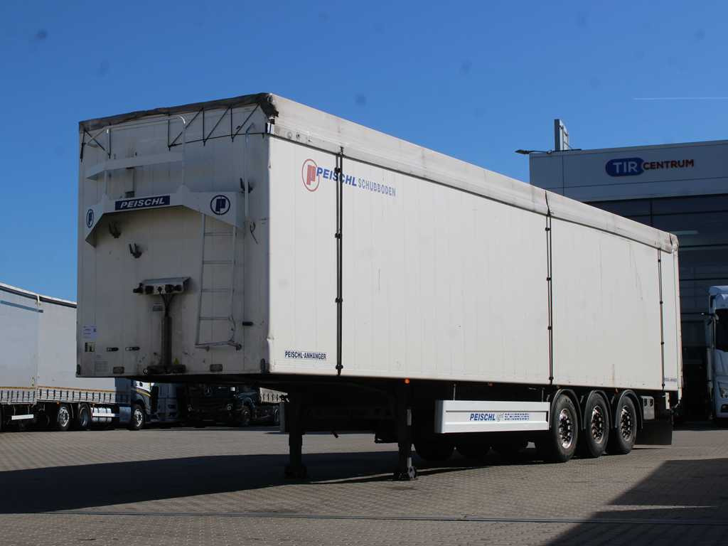 PEISCHL, WALKINGFLOOR, LIFT AXLE, STEERING AXLE, SAF - С плъзгащ под полуремарке: снимка 1 PEISCHL, WALKINGFLOOR, LIFT AXLE, STEERING AXLE, SAF - С плъзгащ под полуремарке: снимка 1