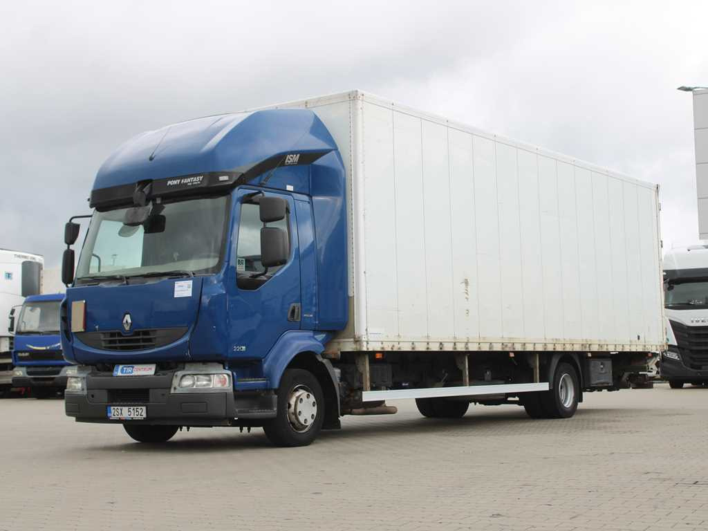 Renault MIDLUM 220, HYDRAULIC FRONT, EURO 5 - Камион фургон: снимка 1 Renault MIDLUM 220, HYDRAULIC FRONT, EURO 5 - Камион фургон: снимка 1