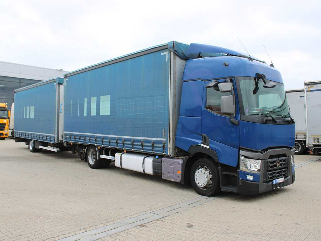 Renault T 430, EURO 6, AIR SUSPENSION + PANAV TV010L - Камион с брезент: снимка 3 Renault T 430, EURO 6, AIR SUSPENSION + PANAV TV010L - Камион с брезент: снимка 3