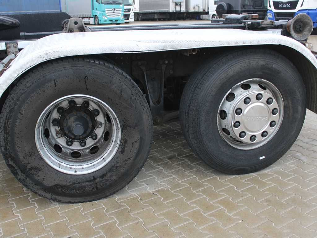 Мултилифт с кука камион Scania P410, EURO 5, 6X2, HOOK CONTAINER, LIFTING AXLE: снимка 15