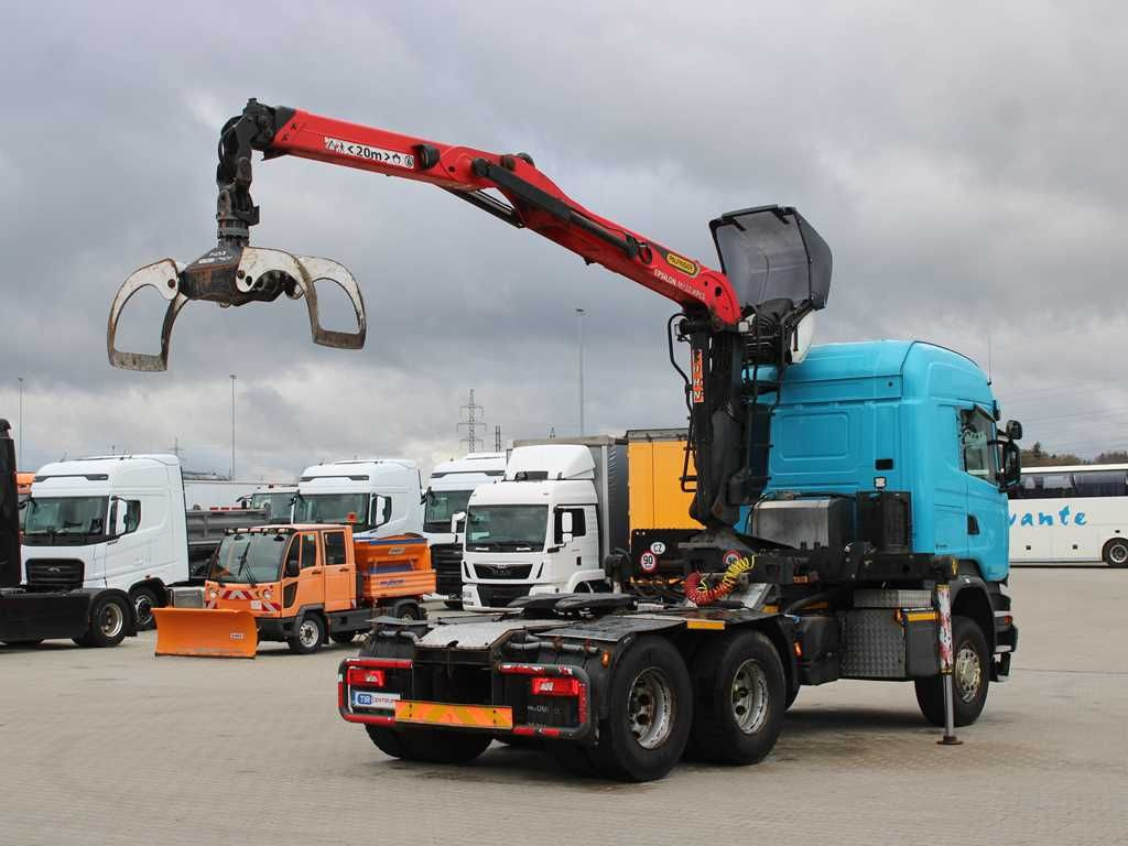 Scania R490, 6X4, EURO 6, PALFINGER EPSILON M13Z91 - Камион с кран: снимка 3 Scania R490, 6X4, EURO 6, PALFINGER EPSILON M13Z91 - Камион с кран: снимка 3