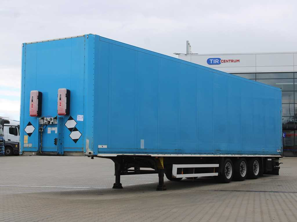 Schmitz CARGOBULL AG SKO 24, AXLES SAF, LOWDECK, TIRES 80% - Затворена каросерия полуремарке: снимка 1 Schmitz CARGOBULL AG SKO 24, AXLES SAF, LOWDECK, TIRES 80% - Затворена каросерия полуремарке: снимка 1