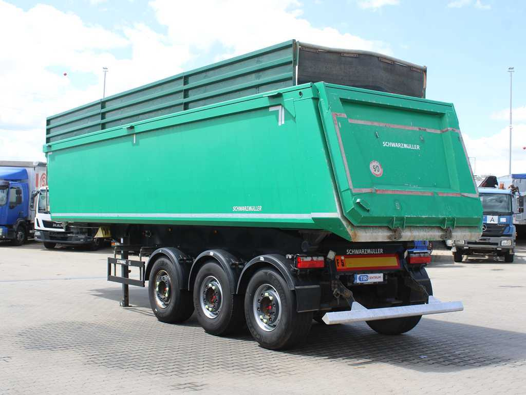 Schwarzmüller KIS 3/E, 2X LIFT AXLE, SAF, 46m³ - Самосвал полуремарке: снимка 5 Schwarzmüller KIS 3/E, 2X LIFT AXLE, SAF, 46m³ - Самосвал полуремарке: снимка 5