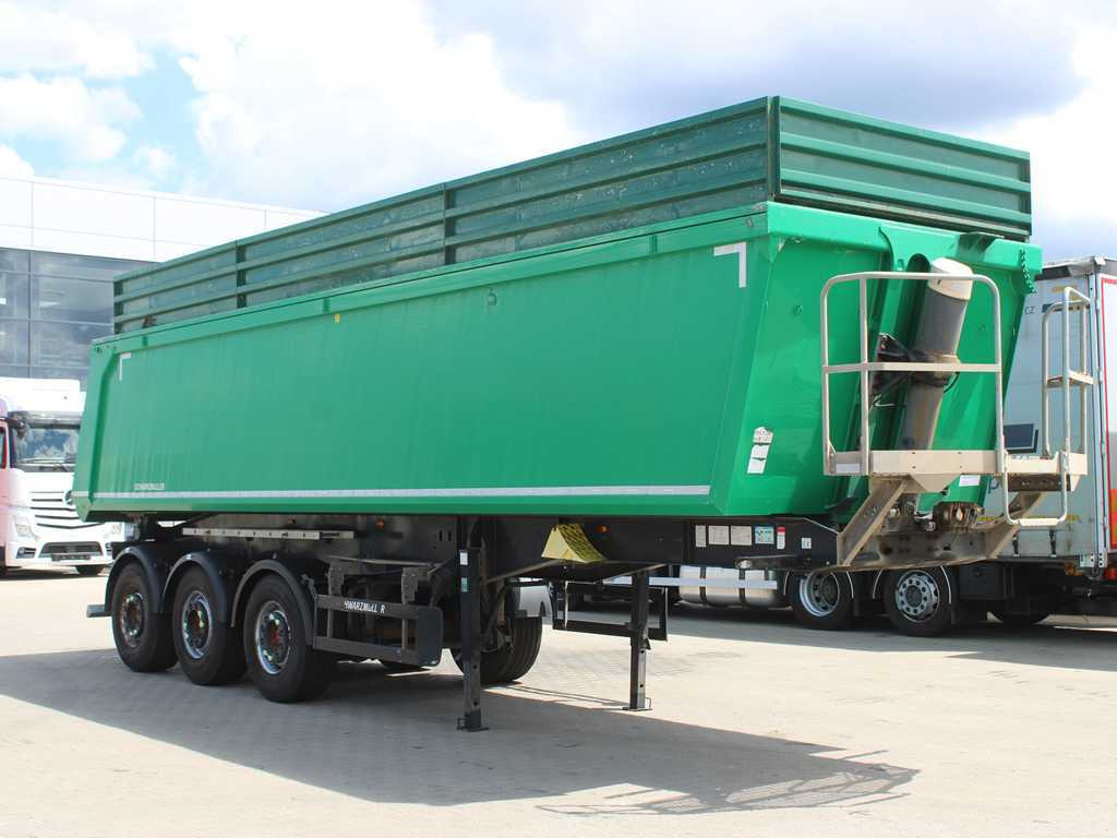 Schwarzmüller KIS 3/E, 2X LIFT AXLE, SAF, 46m³ - Самосвал полуремарке: снимка 3 Schwarzmüller KIS 3/E, 2X LIFT AXLE, SAF, 46m³ - Самосвал полуремарке: снимка 3