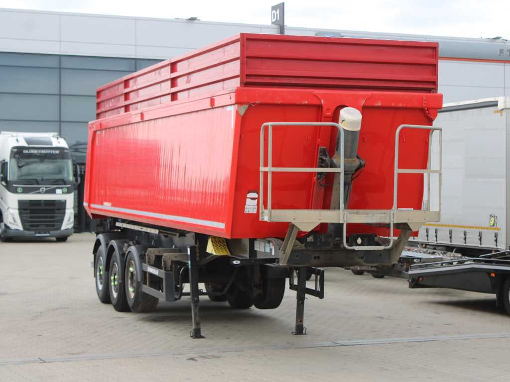 Schwarzmüller KIS 3/E, 2X LIFT AXLE, SAF, 46m³ - Самосвал полуремарке: снимка 3 Schwarzmüller KIS 3/E, 2X LIFT AXLE, SAF, 46m³ - Самосвал полуремарке: снимка 3