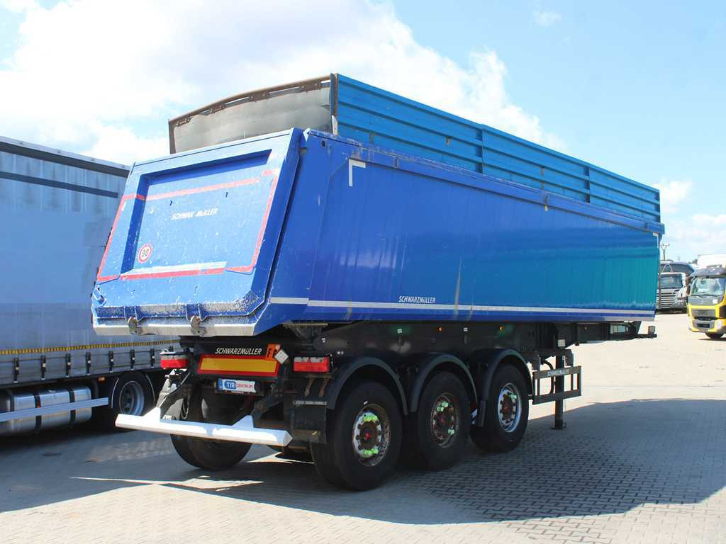 Schwarzmüller KIS 3/E, 2X LIFT AXLE, SAF, 46m³ - Самосвал полуремарке: снимка 4 Schwarzmüller KIS 3/E, 2X LIFT AXLE, SAF, 46m³ - Самосвал полуремарке: снимка 4