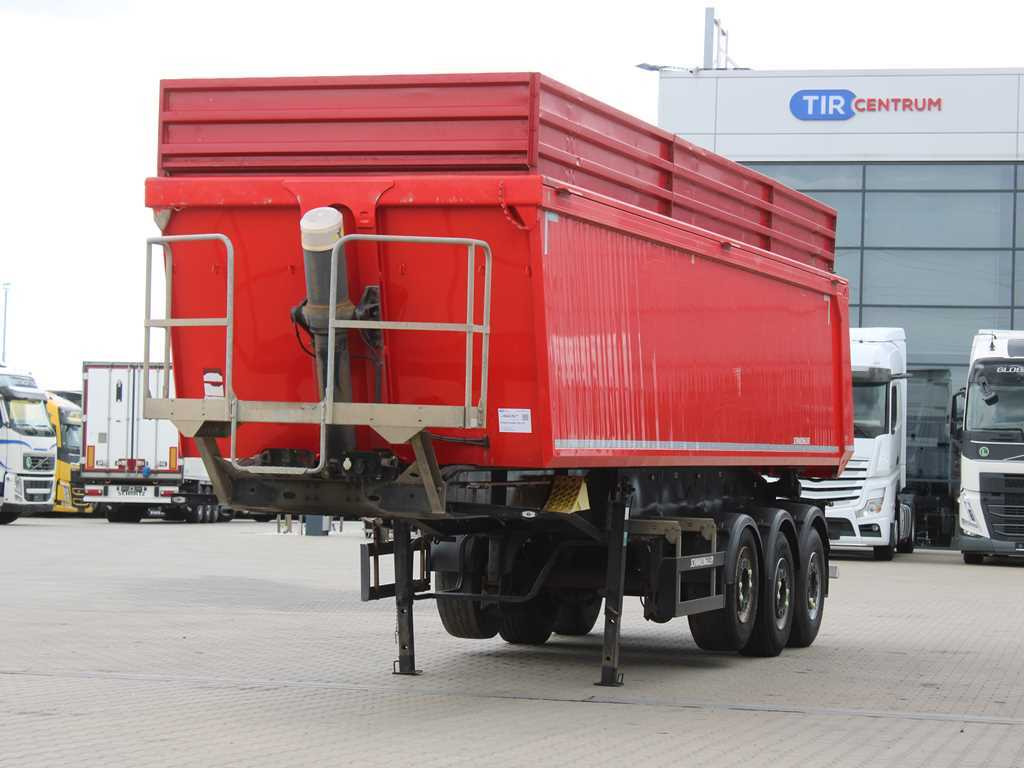 Schwarzmüller KIS 3/E, 2X LIFT AXLE, SAF, 46m³ - Самосвал полуремарке: снимка 1 Schwarzmüller KIS 3/E, 2X LIFT AXLE, SAF, 46m³ - Самосвал полуремарке: снимка 1