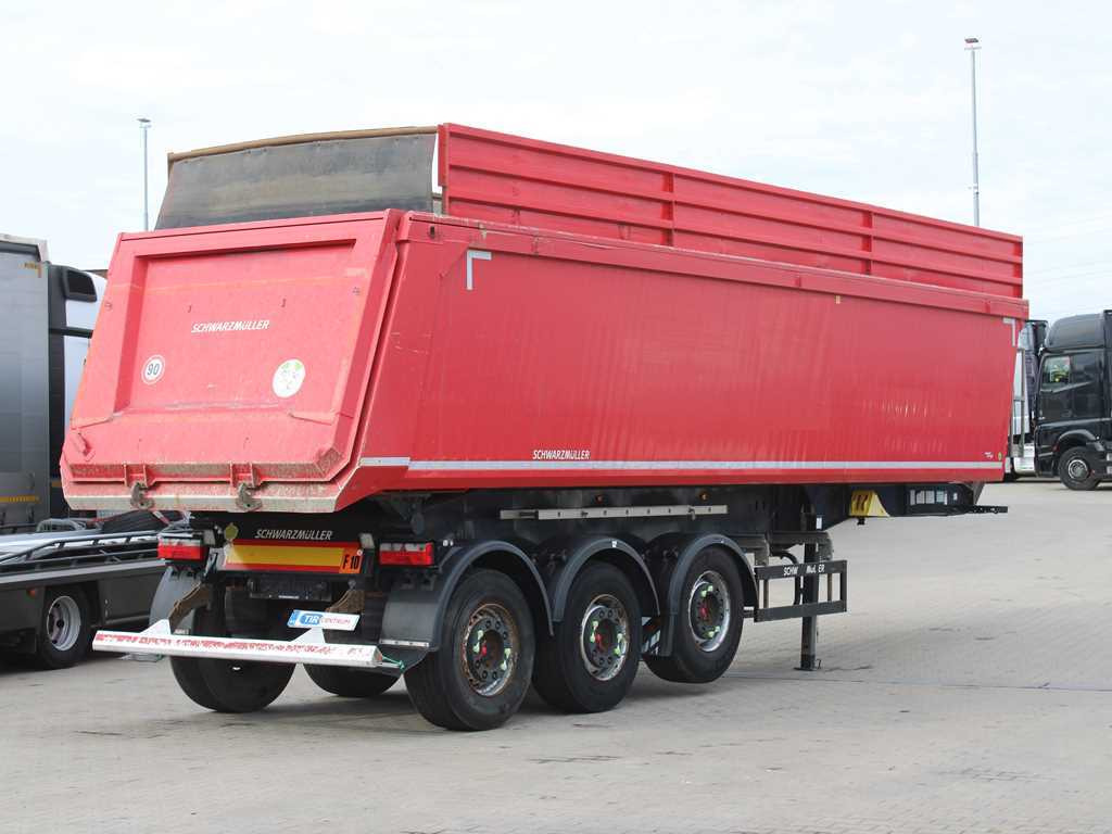 Schwarzmüller KIS 3/E, 2X LIFT AXLE, SAF, 46m³ - Самосвал полуремарке: снимка 5 Schwarzmüller KIS 3/E, 2X LIFT AXLE, SAF, 46m³ - Самосвал полуремарке: снимка 5