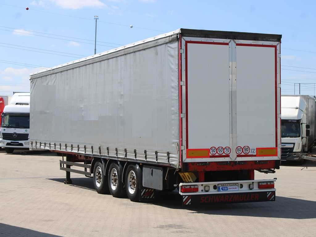 Schwarzmüller SPA 3/E, LIFTING AXLE - Брезентово полуремарке: снимка 4 Schwarzmüller SPA 3/E, LIFTING AXLE - Брезентово полуремарке: снимка 4