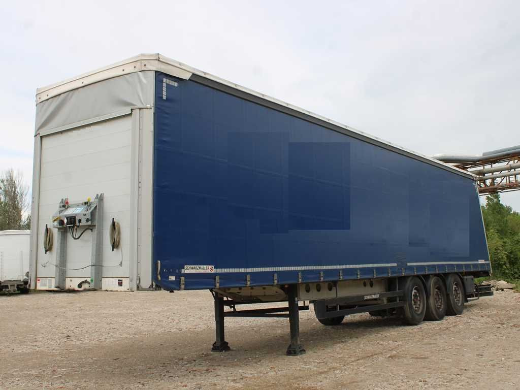 Schwarzmüller SPA 3/E, MULTILOCK, LIFTING AXLE, SAF, MULDA - Брезентово полуремарке: снимка 1 Schwarzmüller SPA 3/E, MULTILOCK, LIFTING AXLE, SAF, MULDA - Брезентово полуремарке: снимка 1