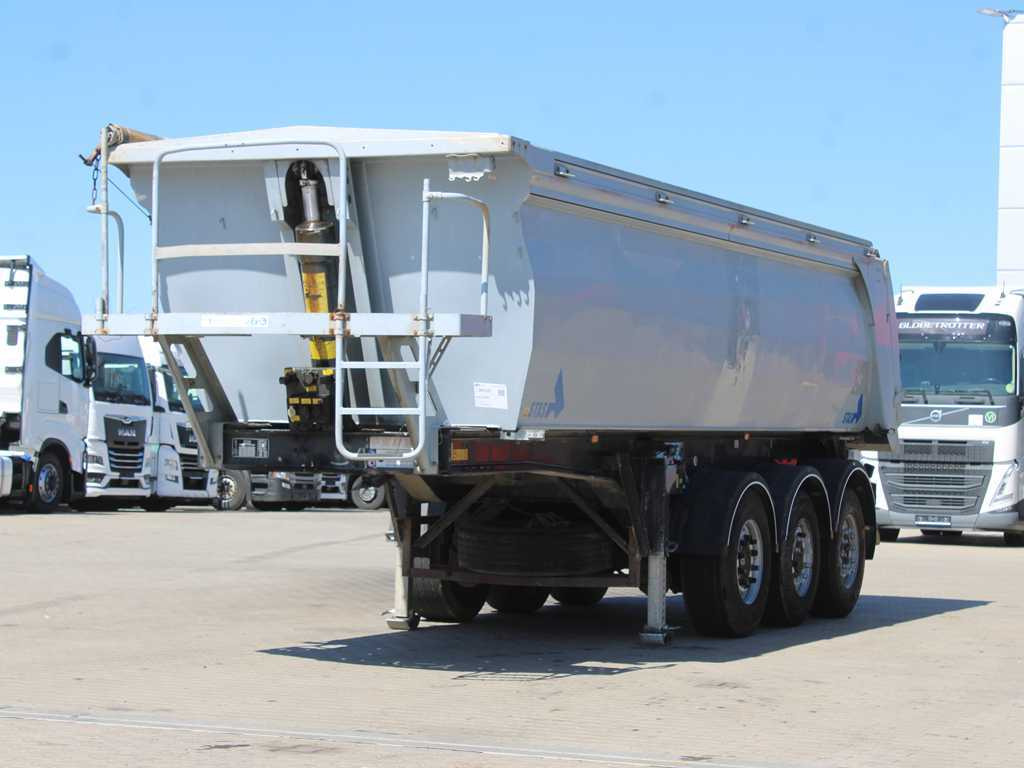 Stas SZ336K, LIFT AXLE, 28m³ - Самосвал полуремарке: снимка 1 Stas SZ336K, LIFT AXLE, 28m³ - Самосвал полуремарке: снимка 1