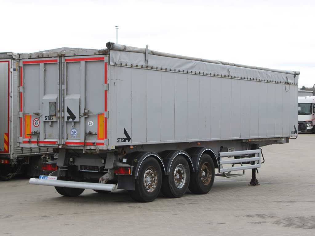 Stas SZ336K, LIFT AXLE, 50m³ - Самосвал полуремарке: снимка 4 Stas SZ336K, LIFT AXLE, 50m³ - Самосвал полуремарке: снимка 4
