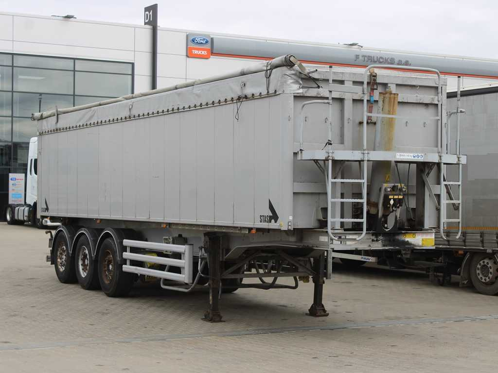 Stas SZ336K, LIFT AXLE, 50m³ - Самосвал полуремарке: снимка 3 Stas SZ336K, LIFT AXLE, 50m³ - Самосвал полуремарке: снимка 3