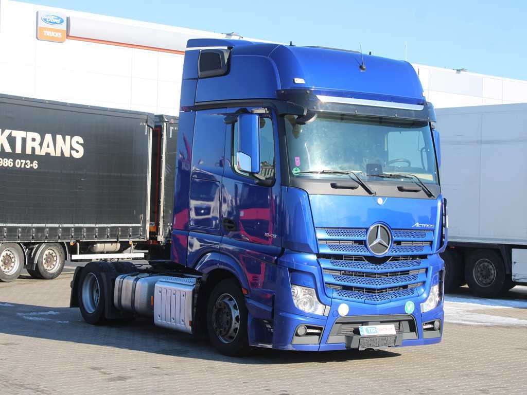 Mercedes-Benz Actros 1848, EURO 6, LOWDECK, PNEU 80% - Влекач: снимка 3 Mercedes-Benz Actros 1848, EURO 6, LOWDECK, PNEU 80% - Влекач: снимка 3