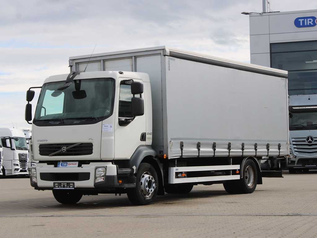 Volvo FL 240, EURO 5 - Камион с брезент: снимка 1 Volvo FL 240, EURO 5 - Камион с брезент: снимка 1