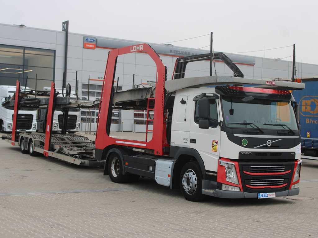 Volvo FM 460, EURO 6, VEB+, INDEPENDENT AIR CONDITIONING, + LOHR (2006) - Автовоз камион: снимка 3 Volvo FM 460, EURO 6, VEB+, INDEPENDENT AIR CONDITIONING, + LOHR (2006) - Автовоз камион: снимка 3