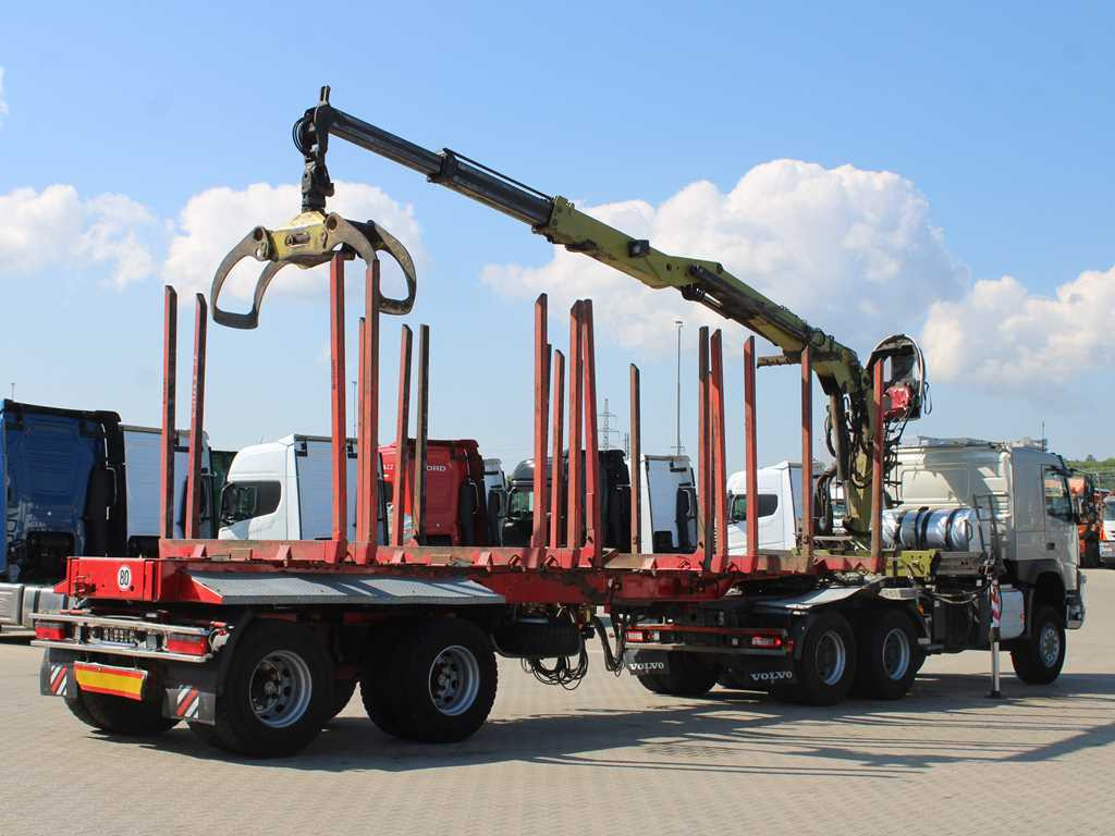 Volvo FMX 500, 6X6, LOGLIFT F265Z95 + DOLL trailer (2007) - Камион за дърва, Камион с кран: снимка 5 Volvo FMX 500, 6X6, LOGLIFT F265Z95 + DOLL trailer (2007) - Камион за дърва, Камион с кран: снимка 5