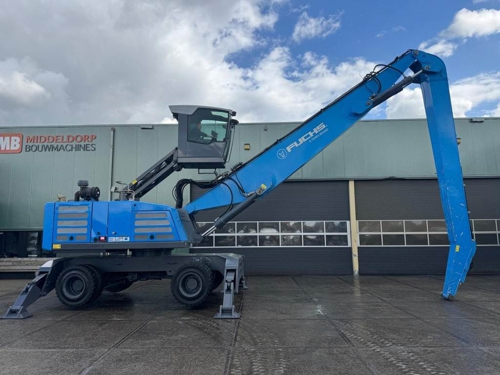 Fuchs MHL 350 F - with generator - Багер за манипулиране на материали: снимка 5 Fuchs MHL 350 F - with generator - Багер за манипулиране на материали: снимка 5