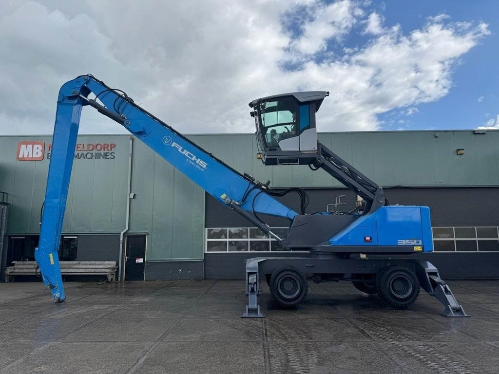 Fuchs MHL 350 F - with generator - Багер за манипулиране на материали: снимка 1 Fuchs MHL 350 F - with generator - Багер за манипулиране на материали: снимка 1