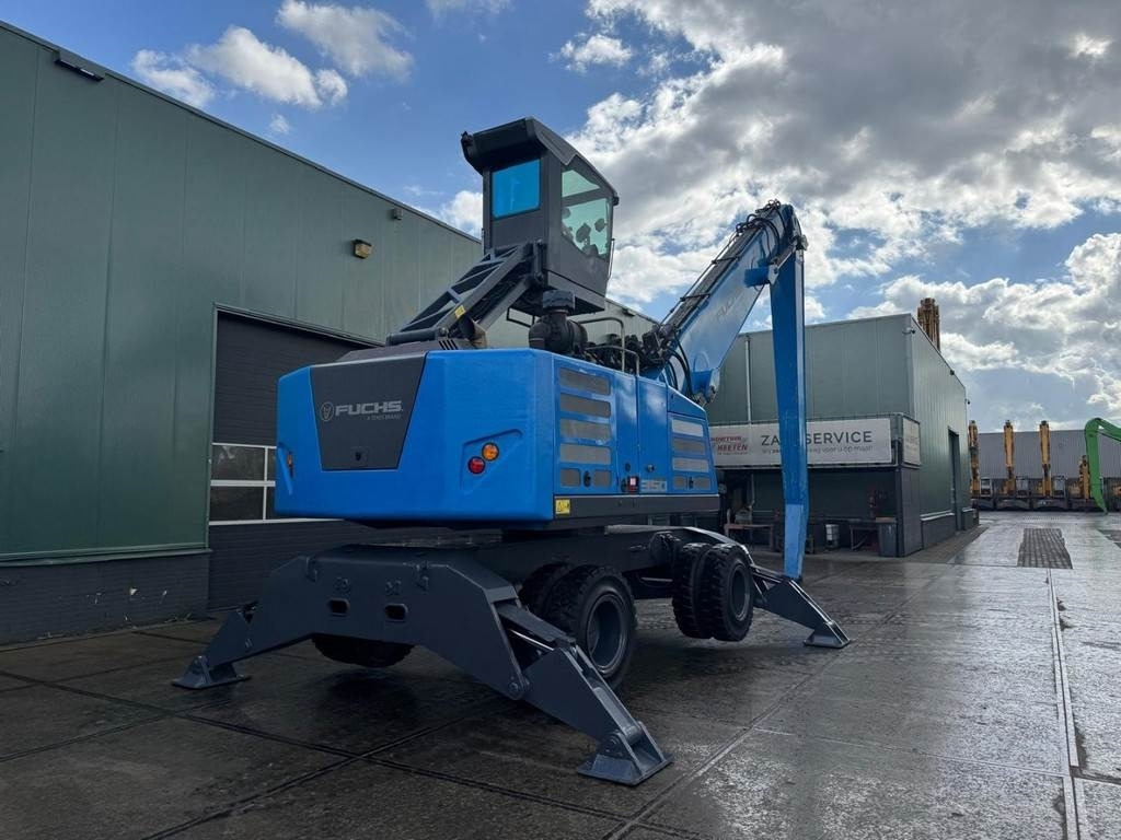 Fuchs MHL 350 F - with generator - Багер за манипулиране на материали: снимка 4 Fuchs MHL 350 F - with generator - Багер за манипулиране на материали: снимка 4