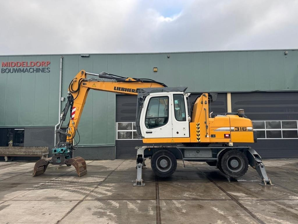 Liebherr A 316 - Багер за манипулиране на материали: снимка 5 Liebherr A 316 - Багер за манипулиране на материали: снимка 5