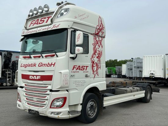DAF XF 410 FA BDF SSC Euro 6, Retarder - Контейнеровоз/ Сменна каросерия камион: снимка 1 DAF XF 410 FA BDF SSC Euro 6, Retarder - Контейнеровоз/ Сменна каросерия камион: снимка 1