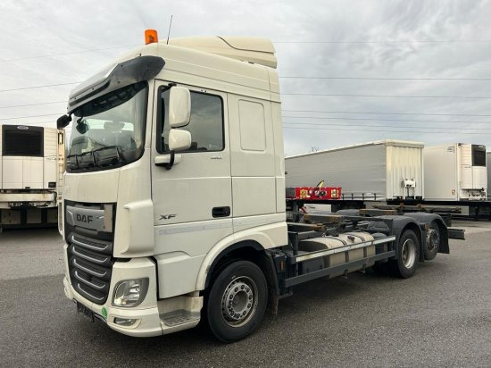 DAF XF 480 FAR BDF Euro 6 Liftachse, Retarder - Контейнеровоз/ Сменна каросерия камион: снимка 1 DAF XF 480 FAR BDF Euro 6 Liftachse, Retarder - Контейнеровоз/ Сменна каросерия камион: снимка 1