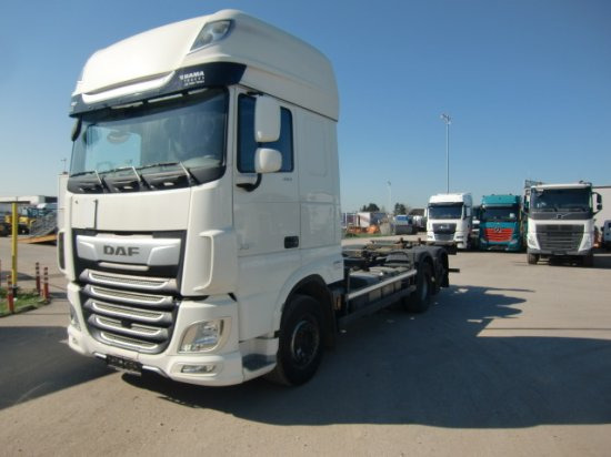 DAF XF 480 FAR BDF SSC Euro 6 Liftachse, Retarder - Контейнеровоз/ Сменна каросерия камион: снимка 1 DAF XF 480 FAR BDF SSC Euro 6 Liftachse, Retarder - Контейнеровоз/ Сменна каросерия камион: снимка 1