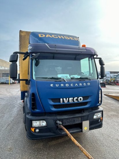 Iveco Eurocargo 120E22 Plane, Schalter LBW, Engine damage - Камион с брезент: снимка 2 Iveco Eurocargo 120E22 Plane, Schalter LBW, Engine damage - Камион с брезент: снимка 2