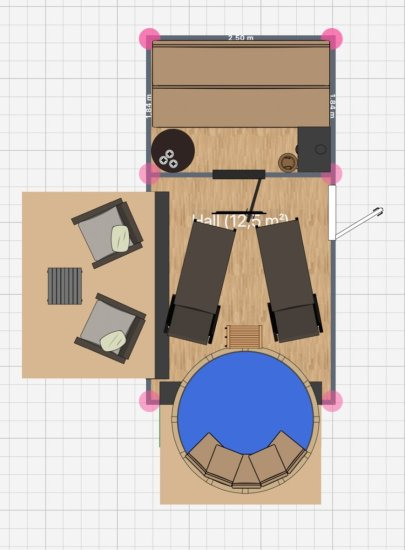 Нови Каравана Izabella Wellnessanhänger mit Sauna und Whirlpool, Stromaggregat: снимка 12 Нови Каравана Izabella Wellnessanhänger mit Sauna und Whirlpool, Stromaggregat: снимка 12